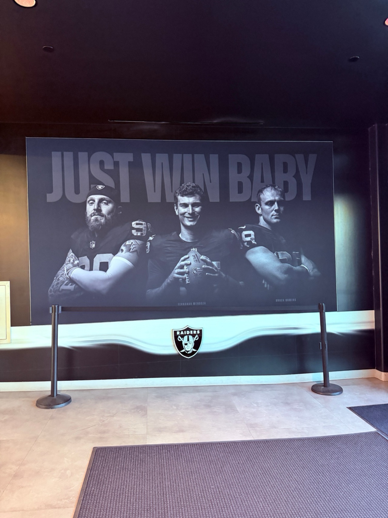Las Vegas Raiders wall and glass graphics — Las Vegas, NV